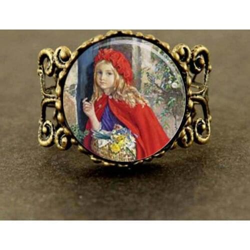 Little Red Riding Hood girls Ring mens Ring