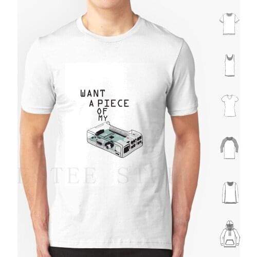 Raspberry Pie T Shirt Cotton Men Diy Print Motherboard Pie Raspberry Pie Computer Chip