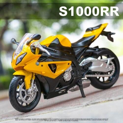 1:12 Alloy S1000RR Off Road Model Motorcycle Toy Vehicle Simulation Shork-Absorber Collection Autobike Autocycle Toys Car