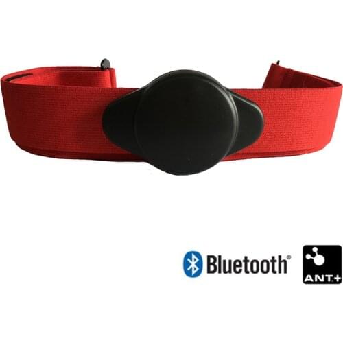 Heart Rate Monitor w/ Chest Strap for iPhone Android Phone Wahoo Polar Suunto Garmin Bluetooth 4.0 & ANT+ Cycling Watch Computer