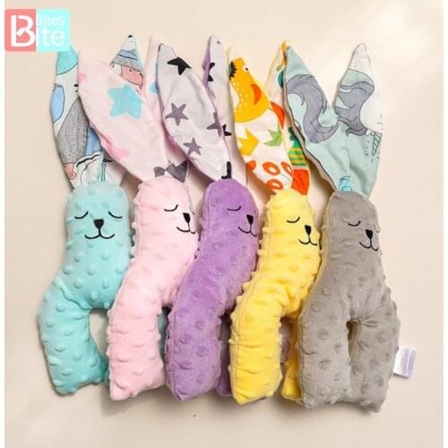 Baby Soothing Sleeping Plush Toys Newborn Soft Comforting Towel Kawaii Plush Rabbit Accompany Sleep Doll Children Birthday Gifts