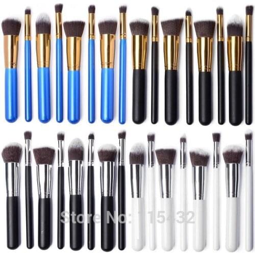 8 in1 Pro Makeup Brushes Set Kit Powder Foundation blush Eyeshadow Eyebrow brush Wholesale By DHL Fedex Free Shipping