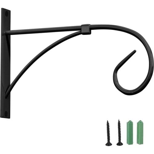 Wall Type Plant Hook Hanging Plant Bracket Iron Plant Wall Hanger For Flower Pot Creative Home Garden Decorative Hooks