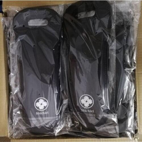 100pcs/lot Neoprene Wine Bags Wine Red Burlap Wine Bag Champagne Bottle Bags Wine Bottle Protector for Travel Wedding Birthday