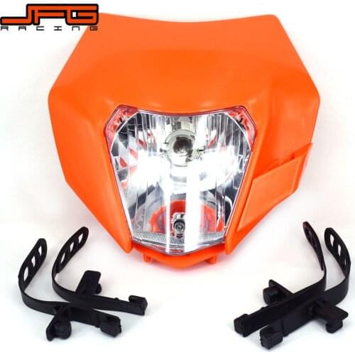 Motorcycle 2018 Universal headlight Headlamp Head Light For KTM EXC EXCF SX XC XCW MX SMR SXS 125 250 350 450 500 505 520 530