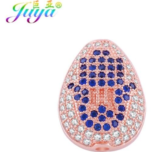 Handmade Jewelry Perles Hamsa Hand Of Fatima Charm Beads Bijoux Accessories For Natural Stone Needlework Perles Jewelry Making