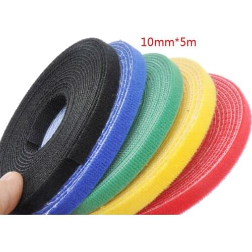 1Pcs 90Cm Magic Tape Self Adhesive Fastener Tape Hook & Loop Fasteners Cable Tie Nylon Hook Loop Fastener Velcro Sweing Clothes