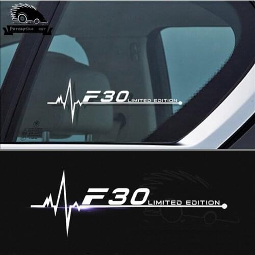 2PCS/Lot Car Side Window Stickers Decals For BMW F01 F02 F07 F10 F15 F16 F20 F25 F30 F31 F34 F45 F46 F48 F82 F85 F87 Accessories