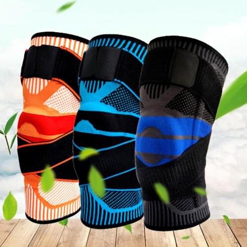 2Pcs Comfortable Knee Pad Reusable Wide Application Nylon Knee Compression Sleeve Breathable Basketball Protective Gear