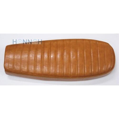 64MM 2 KIND Cafe Racer Seat MOTOCYCLE SADDLE orange BROWN MOTORCYCLE RACER SEAT HUMP MASH CAFE RETRO LOCOMOTIVE CUSHION