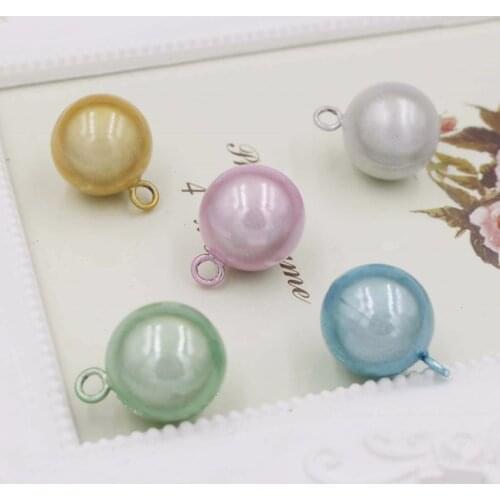 5 Pcs/lot Fine Quality Close Ball Shape Copper Bells Plating Bells for Handmade Pets Collar Bracelet Decoration Christmas Bells