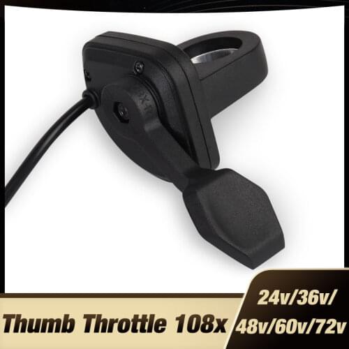 Chamrider 108X Thumb Throttle Accumulator Accelerator 24V 36V 48V 60V 72V E-bike Parts Wuxing Brand