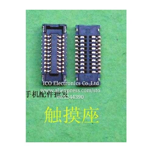 For iPad mini 1 2 3 Touch Screen Digitizer FPC connector socket tray on Motherboard mainboard