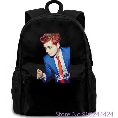 Gerard Way in Blue Smart Suite My Chemical Roce MCR Unisex Sale women men backpack laptop travel school adult student