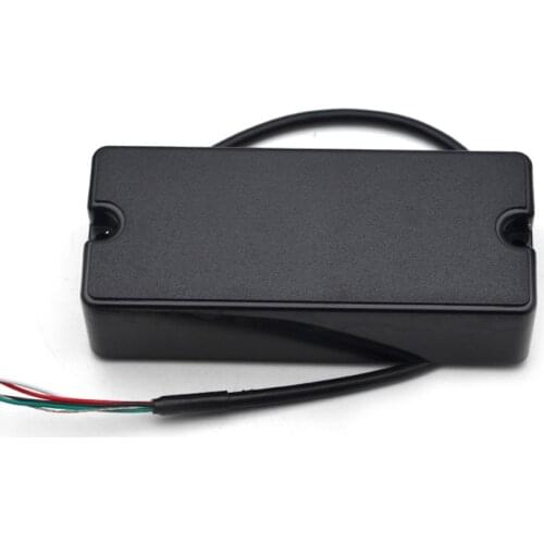 Sealed Soapbar 2 Hole Bass Guitar Pickup 4 String Double Coil Humbucker Pickup 89*37.5mm Ceramic Magnet Bass Guitar Accessories