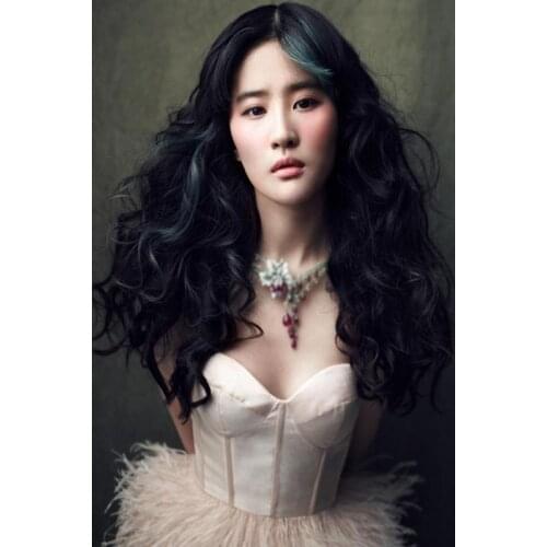 Liu Yifei Canvas Fabric Cloth Poster Custom Art Canvas print Professional Home Wall Decoration