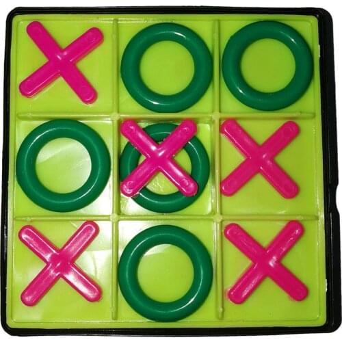 Parent-Child Interaction Leisure Board Game OX Chess Funny Developing Intelligent Educational Game Toys New Dropshipping