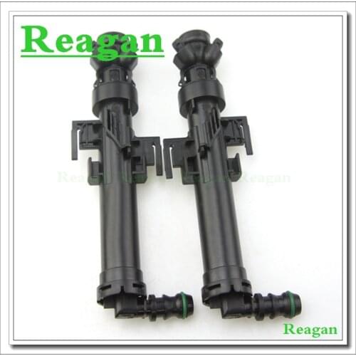 Left & Right Headlight Bumper Lamp Foglight Washer for Audi Q5 13-15 8R0955101A 8R0955102A