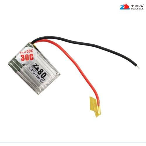 New Hot A In the 80mAh 601419 601520 small UAV toy aircraft 3.7V polymer battery power Rechargeable Li-ion Cell