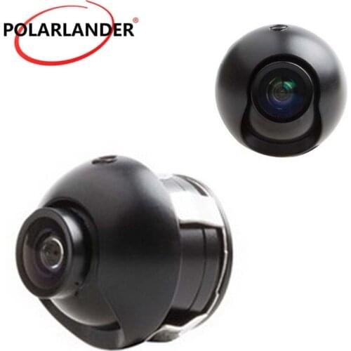 Best selling night vision 360 degree 18.5mm drilling CCD car rear view camera reversing backup 170 degree wide angle
