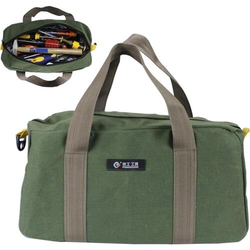 PengGong Multifunction Canvas Hand Tool Storage Bag Screws Nails Parts Organizer Pouch Toolkit