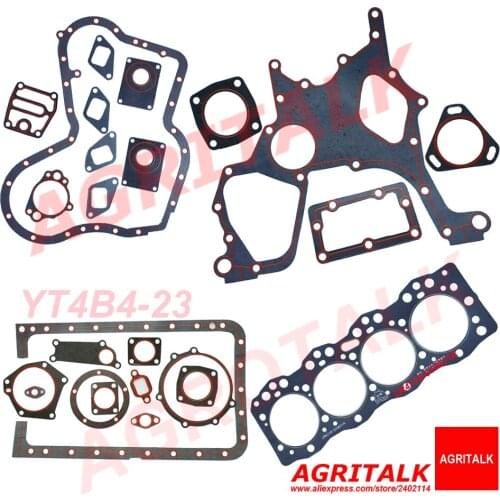 Set of gaskets including the cylinder head gasket for Yituo engine YT4B4-23, Part number