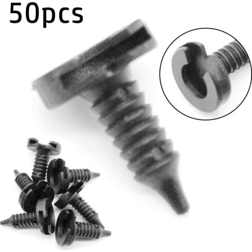 50pcs Door Trim Panel Clip Black Door For Land Rover Range P38 Discovery Freelander MWC9134” Nylon Trim Brand New