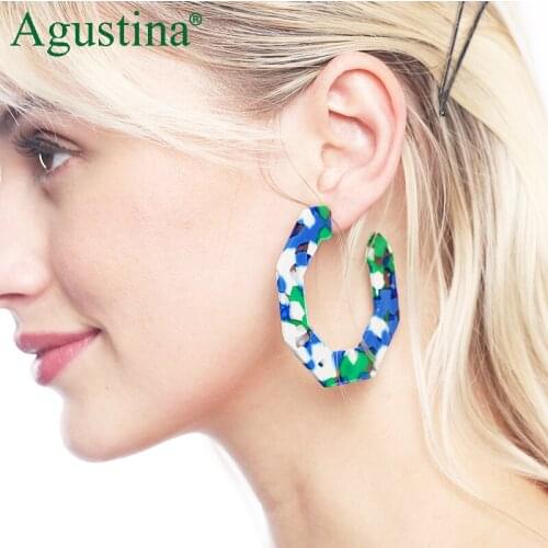 Agustina 2020 Dangle Earrings For Women CC Earrings Jewelry Fashion Bohemian Pendientes Plata Earrings Drop Earring Minimalist
