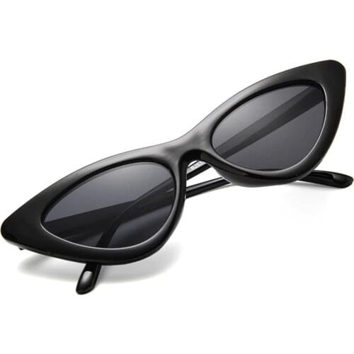 1pc Retro Sexy Small Triangle Cat Eye Sunglasses Vintage Brand Designer Women European American Trend UV400 Sunglasses