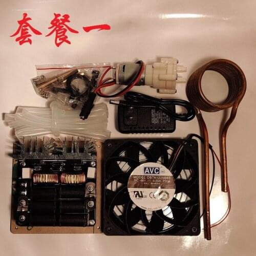 3000W ZVS high frequency induction heating machine high frequency quenching medium frequency furnace no tap ZVS new product with