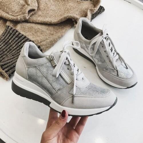 Spring Sneaker Women 2021 New Women Leisure Breathable Running Shoes Fashion Vulcanized Shoes Women Shoes 36-41 Zapatos De Mujer