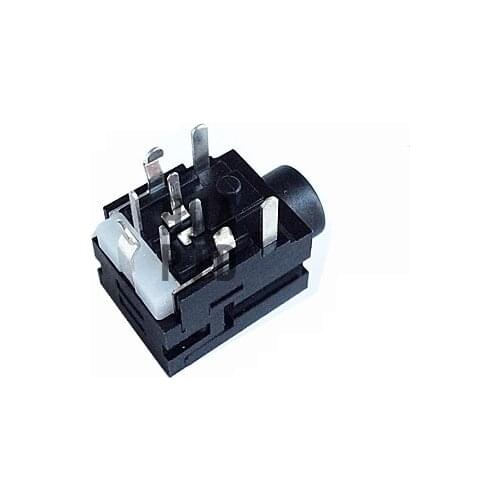 10pcs Phone Jack Diameter 3.5 mm 9 pin audio socket TRS Socket Receptacle Female earphone Right Angle Through Holes PCB