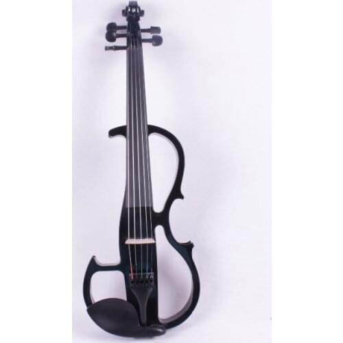 4/4 5 string black color Electric violin High quality
