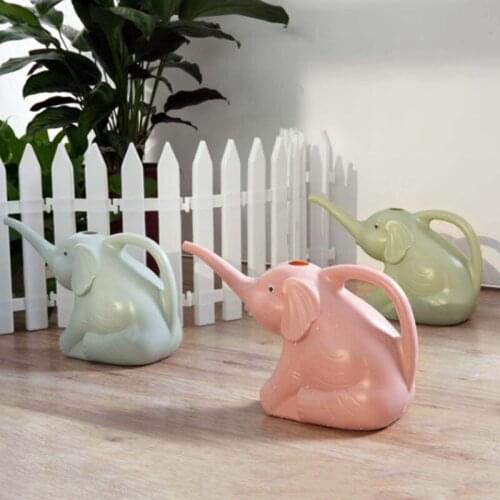 Household Elephant Watering Can Long Watering Can Garden Watering Gadgets Succulents Flower Pots Colorful Water Bottle