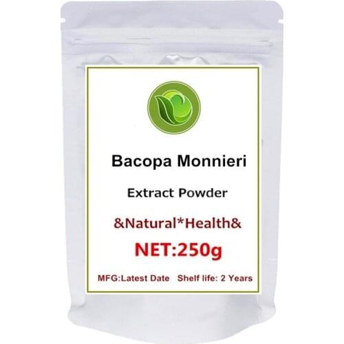 Bacopa Monnieri Extract Powder 60% Bacosides, Improve Memory