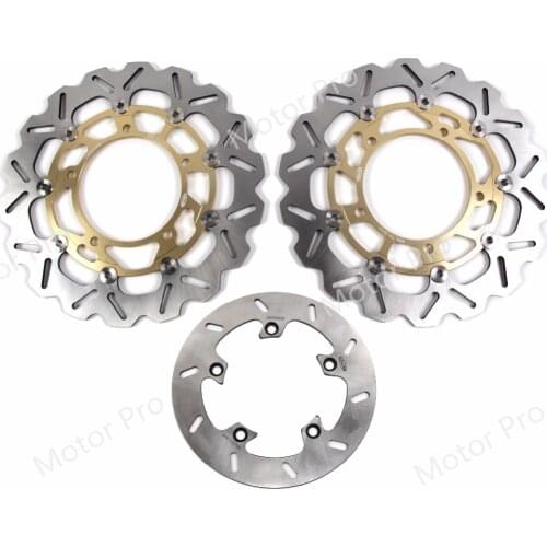 For Suzuki GSF BANDIT 1250 2007 2008 2009 2010 2011 Front Rear Brake Disc Disk Rotor Kit Motorcycle GSR 400 750 1200 S 2011 ABS