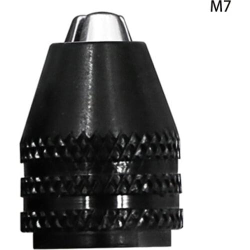 1pcs Mini Multifunctional Multi M7/M8 Keyless Drill Chuck For Rotary Tools M8X0.75 Quick Change Three-Jaw Drill Chuck