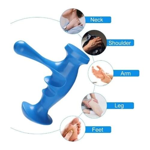 Handheld Deep Tissue Trigger Point Reflexology Body Home SPA Self Massager Tool