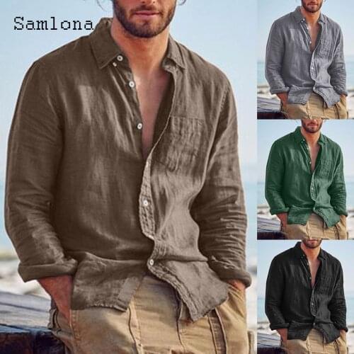 Мужские сорочки Samlona China At AliExpress