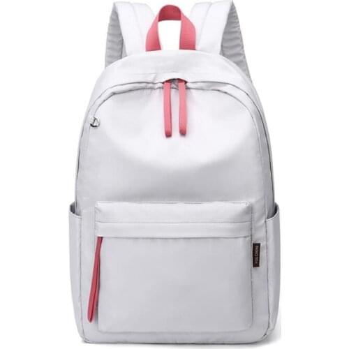 Womens Backpack new large capacity lightweight travel backpack waterproof Laptop bag simple teen girl college student schoolbag