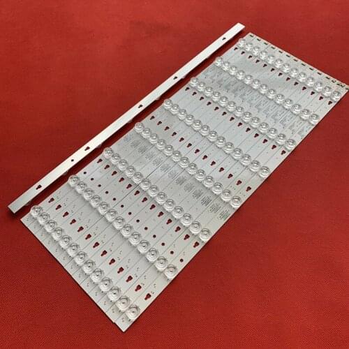 LED Backlight strip 8 lamp For Haier 55"TV LS55AL88A72 D5551A LED55D8B LED55D8A-ZC14DFG-01 30355008220/21