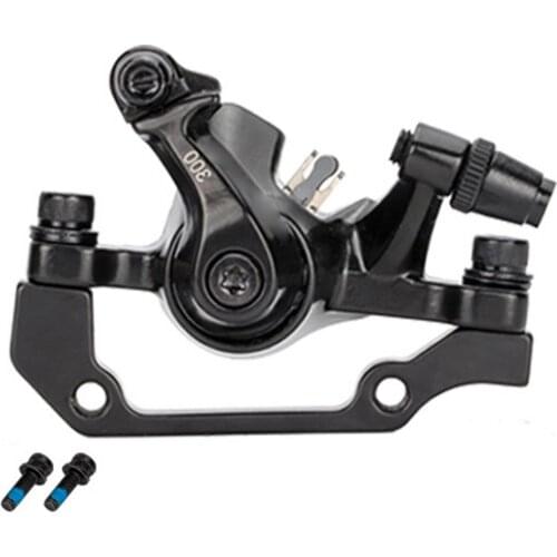 Bicycle Disc Brake Aluminum Alloy Mountain Road MTB Bike Mechanical Caliper Disc Brakes Cycling Double Brake Rear Derailleur