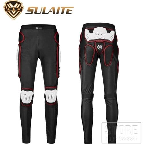 2020 NEW Motorcycle Motocross Pants Long Armor Motorcycle Pants Ski Skating Cycling Motocross Protective Gear Hip Protector