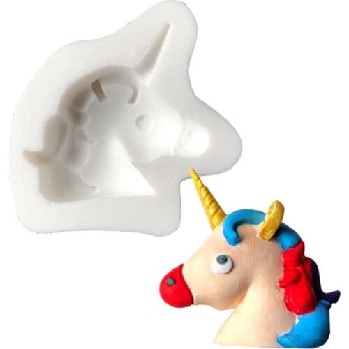 Cake Tool 1 pc Unicorn Horse Ear Silicone Mold Sugarcraft Chocolate Fondant Tool Sugarcraft Mould