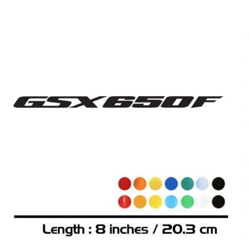 2 X New sale Motorcycle sticker bike Fuel tank Wheels helmet MOTO car accessories reflective sign car decal For SUZUKI GSX650F