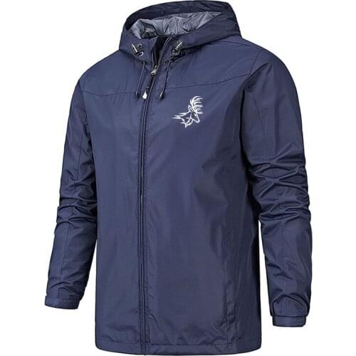 2021 Brand Color Mens Jacket Fashion Winter Outdoor Lightweight Zipper Jacket Waterproof Jacket Hooded Printed Jacket S-5XL