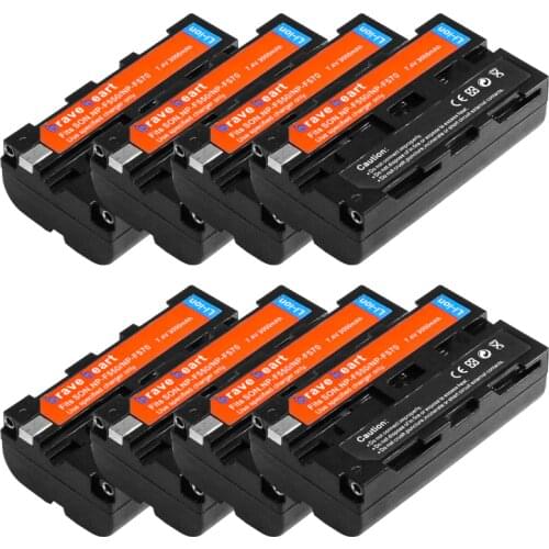 NP-F550 Batteries + NP-F530 NP F550 F570 battery for Sony NP-F570 CCD-SC55 CCD-TRV81 DCR-TRV210 MVC-FD81 NP-F730 NP-F750 Hi-8