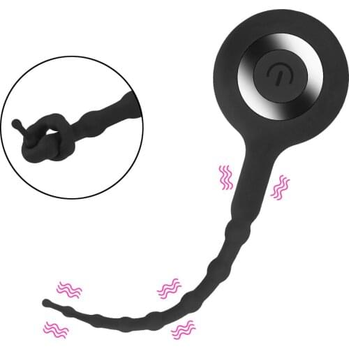 Butt Plug Male Masturbator Sex Toys For Men Adult Product Urethra Dilators Penis Urethral Plug Vibrator Prostate Massager