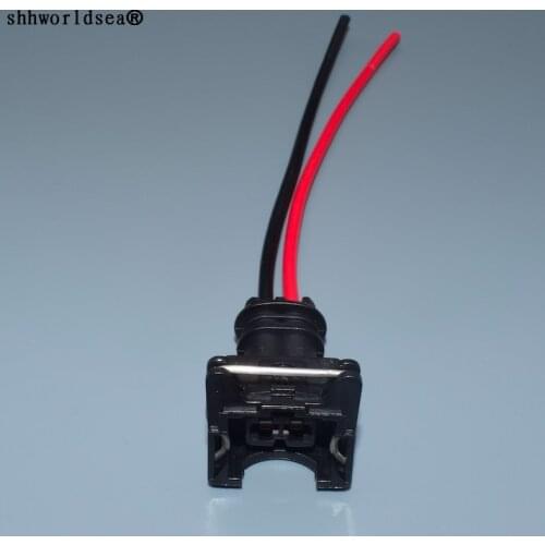 Worldgolden 2 Pin 3.5mm Female EV1 Automotive Connector 282189-1 282762-1 Fuel Injector Plug nozzle