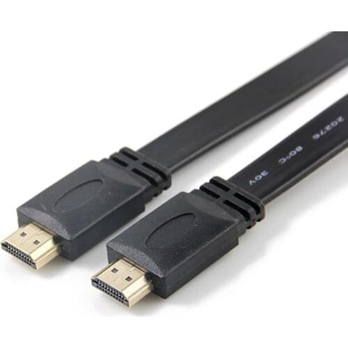 30cm 1.4V HDMI-compatible Cable or PS4 xbox Projector HDTV Male-Male HD Cable High speed Gold Plated 1080P 3D Flat HD Cable